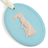 Festive Joy Jasper Ornament Turquoise & Pink